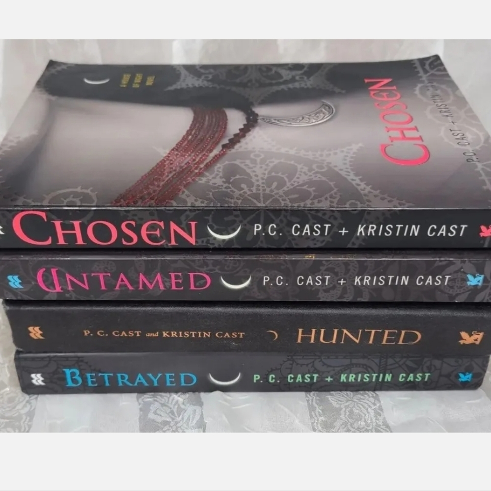 House of night books lot of 4 P.C. Cast
